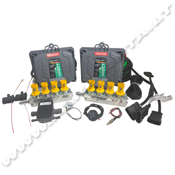Mini kit NEVO-SKY DIRECT 8 CIL RL Hawk Premium 2x4 cyl 1 Ohm
