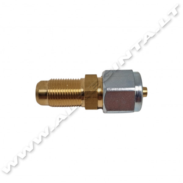 PVC SND vamzdelio sujungimo komplektas M12X1-6 (180*) (Faro)                                        