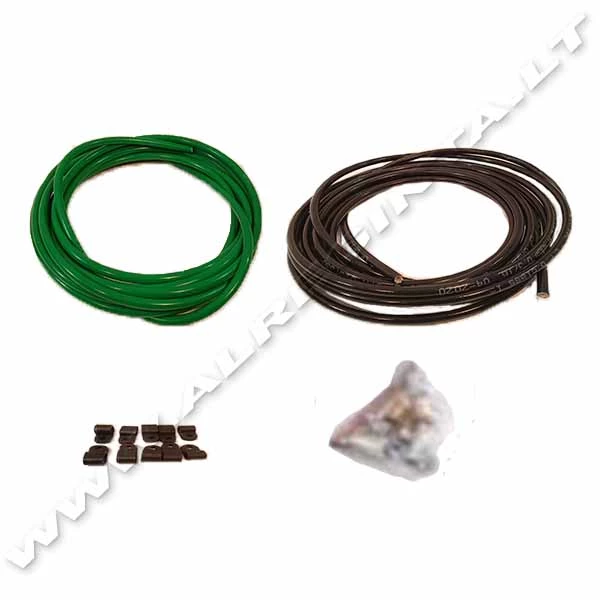 Kuro tiekimo 1/4 ir grįžtamosios 3/16 linijų PVC vamzdelio komplektas su jungtimis icom JTG NEW     